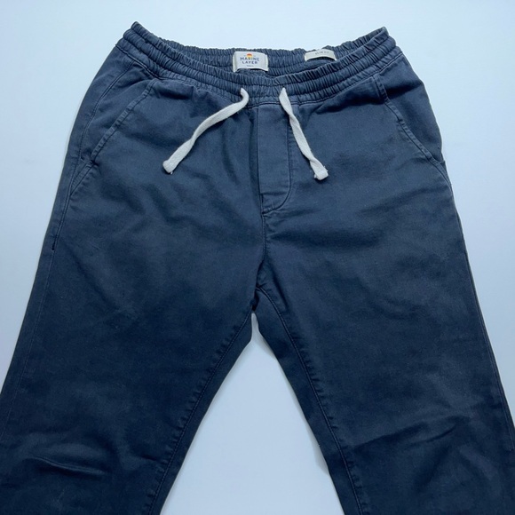 Marine Layer Other - Marine Layer Saturday Jogger Pants Mens Size Small Gray Drawstring Pockets